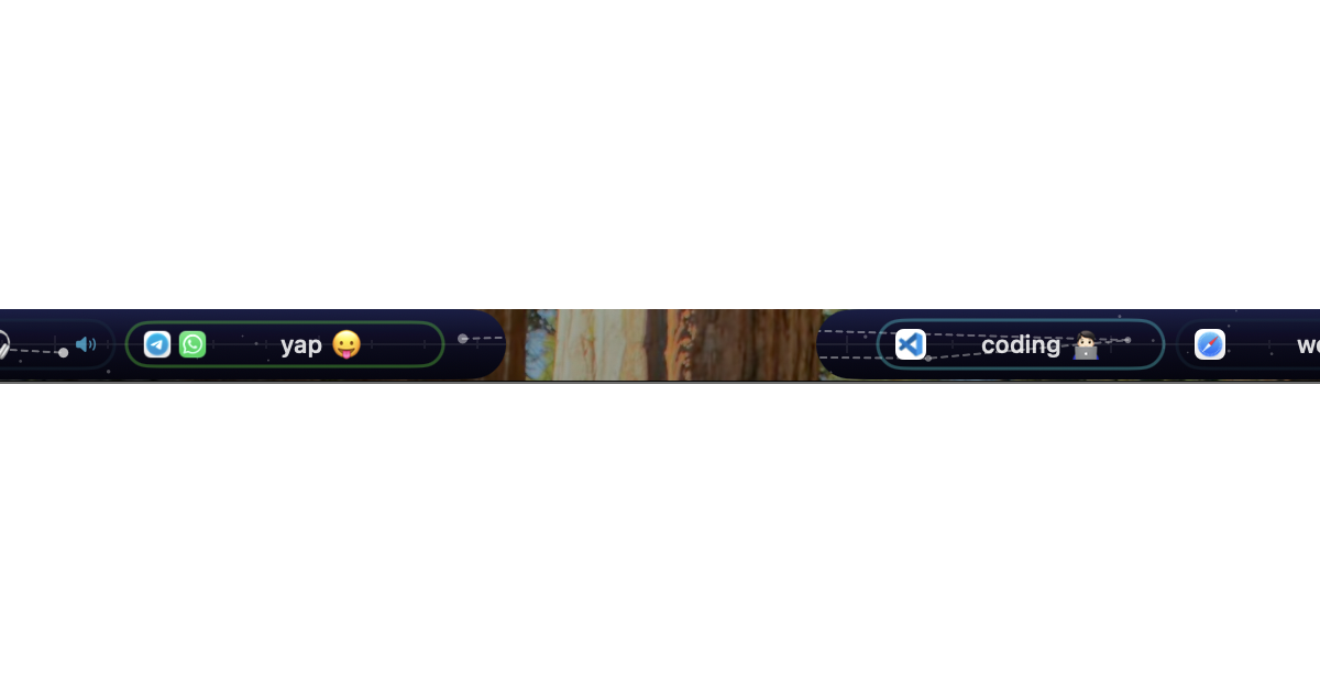 I kept losing track of where my Spaces/Apps were. Hopnotch: Spaces navigation in the Menu Bar. Hotke
